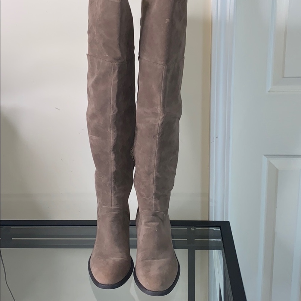 Maurices Over-the-Knee Faux Suede Boots!